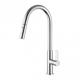 Brass Pull-Out Sink Mixer...