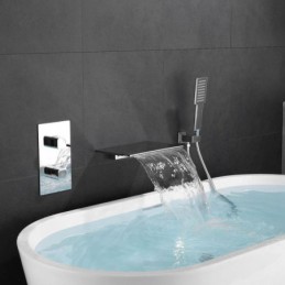 Wall Mounted Waterfall Tub...