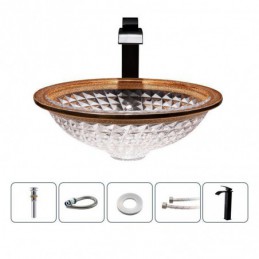 Circular Glass Wash Basin...