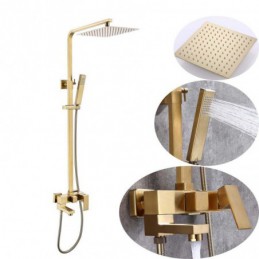 Brushed Gold Rain Shower...