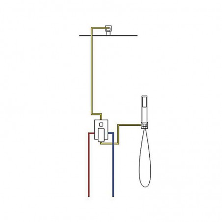 Discount Stainless Steel Shower Faucet System with Concealed ...
