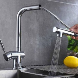 Brass Kitchen Sink Faucet...