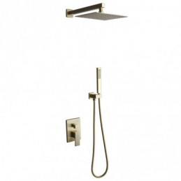 Brushed Gold Shower Faucet...