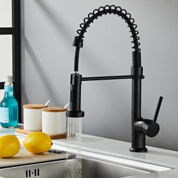 Black Kitchen Sink Mixer...