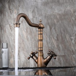 Two Handles Bath Faucet and...
