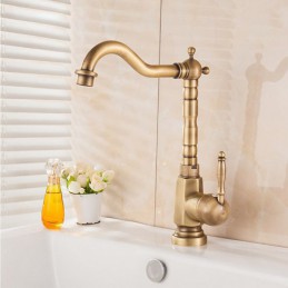 Rotatable Retro Style Brass...