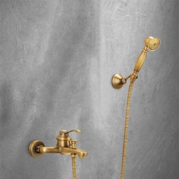 Antique Brass Shower Faucet...
