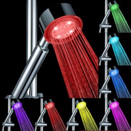 LED Shower Head Color...