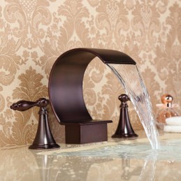 Two Handle Brass Waterfall...