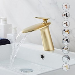 Brass Faucet Set Waterfall...