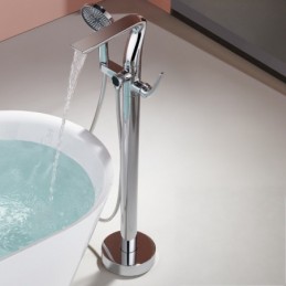 Floor-Mounted Bathtub...