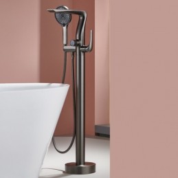 Floor-Mounted Bathtub...