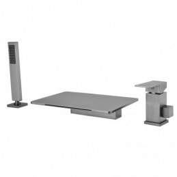 Deck-Mounted Bathtub Faucet...